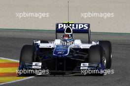 03.02.2010 Valencia, Spain,  Nico Hulkenberg (GER), Williams F1 Team, FW32 - Formula 1 Testing, Valencia