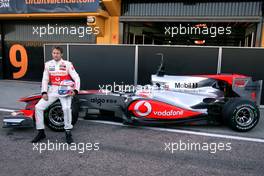 03.02.2010 Valencia, Spain,  Jenson Button (GBR), McLaren Mercedes  - Formula 1 Testing, Valencia