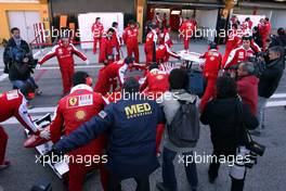 03.02.2010 Valencia, Spain,  Fernando Alonso (ESP), Scuderia Ferrari  - Formula 1 Testing, Valencia