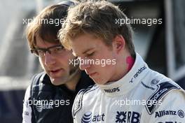 03.02.2010 Valencia, Spain,  Nico Hulkenberg (GER), Williams F1 Team - Formula 1 Testing, Valencia