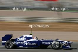 03.02.2010 Valencia, Spain,  Nico Hulkenberg (GER), Williams F1 Team  - Formula 1 Testing, Valencia