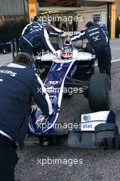 03.02.2010 Valencia, Spain,  Nico Hulkenberg (GER), Williams F1 Team  - Formula 1 Testing, Valencia