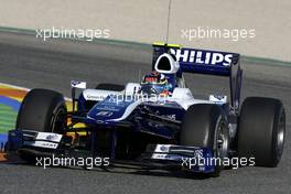 03.02.2010 Valencia, Spain,  Nico Hulkenberg (GER), Williams F1 Team, FW32 - Formula 1 Testing, Valencia