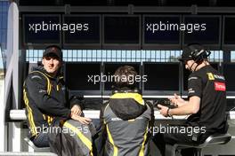 03.02.2010 Valencia, Spain,  Robert Kubica (POL), Renault F1 Team - Formula 1 Testing, Valencia