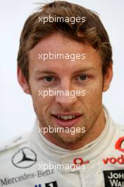 03.02.2010 Valencia, Spain,  Jenson Button (GBR), McLaren Mercedes - Formula 1 Testing, Valencia