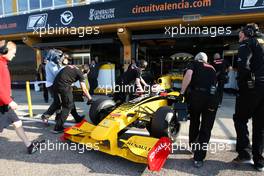 03.02.2010 Valencia, Spain,  Vitaly Petrov (RUS), Renault F1 Team - Formula 1 Testing, Valencia