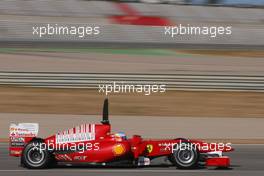 03.02.2010 Valencia, Spain,  Fernando Alonso (ESP), Scuderia Ferrari  - Formula 1 Testing, Valencia