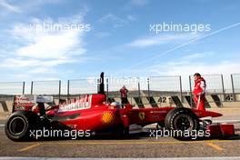 03.02.2010 Valencia, Spain,  Fernando Alonso (ESP), Scuderia Ferrari, F10 - Formula 1 Testing, Valencia