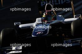 03.02.2010 Valencia, Spain,  Nico Hulkenberg (GER), Williams F1 Team, FW32 - Formula 1 Testing, Valencia