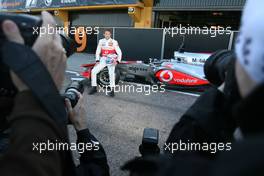 03.02.2010 Valencia, Spain,  Jenson Button (GBR), McLaren Mercedes  - Formula 1 Testing, Valencia