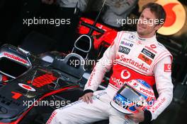 03.02.2010 Valencia, Spain,  Jenson Button (GBR), McLaren Mercedes  - Formula 1 Testing, Valencia