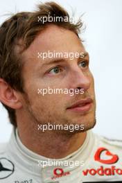 03.02.2010 Valencia, Spain,  Jenson Button (GBR), McLaren Mercedes - Formula 1 Testing, Valencia