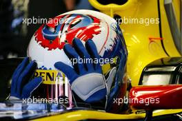 03.02.2010 Valencia, Spain,  Vitaly Petrov (RUS), Renault F1 Team  - Formula 1 Testing, Valencia