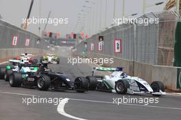 02.05.2010 Marrakech, Morocco,  Plamen Kralev (BUL) Bulgarian State and Kelvin Snokes (NED), HDI Gerling - FIA Formula Two Championship