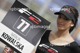 02.05.2010 Marrakech, Morocco,  Natalia Kowalska (POL), Cyfra + grid girl - FIA Formula Two Championship
