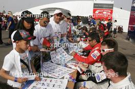 01.05.2010 Marrakech, Morocco,  Autograph Session - FIA Formula Two Championship