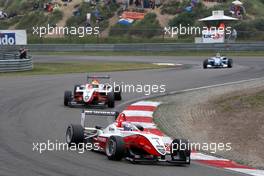 06.06.2010 Zandvoort, The Netherlands,  Valtteri Bottas (FIN), ART Grand Prix, Dallara Mercedes leading Alexander Sims (GBR), ART Grand Prix, Dallara Mercedes - Masters of Formula 3 at Circuit Park Zandvoort, The Netherlands