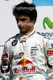 08.05.2010 Barcelona, Spain,  Carlos Sainz Jr. (ESP), Eurointernational  - Formula BMW Europe 2010, Rd 01 & 02, Barcelona, Saturday Podium