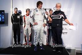 06.06.2010 Zandvoort, The Nederlands,  Presentation of the Formula BMW drivers by Ann Bradshaw in the BMW Hospitality-Maciej Bernacik (POL), Eurointernational. Formula BMW Europe 2010, Rd 03 & 04, Zandvoort, Sunday