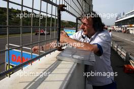 05.06.2010 Zandvoort, The Nederlands,  Pitboard of Daniil Kvyat (RUS), Eurointernational - Formula BMW Europe 2010, Rd 03 & 04, Zandvoort, Qualifying