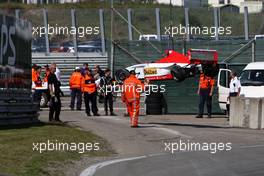 05.06.2010 Zandvoort, The Nederlands,  Christof Von Grünigen (SUI), Fortec Motorsports dropped out of the race- Formula BMW Europe 2010, Rd 03 & 04, Zandvoort, Practice