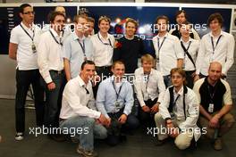 06.06.2010 Zandvoort, The Nederlands,  BMW invited students of the Formula Student Championship to have a look in the Red Bull F1 garage and to have a meet and greet with Sebastian Vettel - Formula BMW Europe 2010, Rd 03 & 04, Zandvoort, Sunday