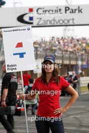 06.06.2010 Zandvoort, The Nederlands,  Grid girl - Formula BMW Europe 2010, Rd 03 & 04, Zandvoort, Sunday Grid Girl