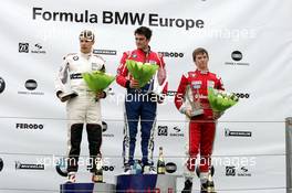 06.06.2010 Zandvoort, The Nederlands,  1st place Jack Harvey (GBR), Fortec Motorsports with 2nd place Facu Regalia (ARG), Eifelland Racing and 3rd place Timmy Hansen (SWE), Mücke-motorsport - Formula BMW Europe 2010, Rd 03 & 04, Zandvoort, Race 3