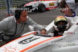 06.06.2010 Zandvoort, The Nederlands,  Hannes Van Asseldonk (NED), Josef Kaufmann Racing - Formula BMW Europe 2010, Rd 03 & 04, Zandvoort, Sunday Pre-Race Grid