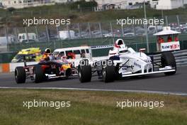 06.06.2010 Zandvoort, The Nederlands,  Maciej Bernacik (POL), Eurointernational leading Daniil Kvyat (RUS), Eurointernational - Formula BMW Europe 2010, Rd 03 & 04, Zandvoort, Race 3