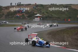 06.06.2010 Zandvoort, The Nederlands,  Jack Harvey (GBR), Fortec Motorsports leading the race- Formula BMW Europe 2010, Rd 03 & 04, Zandvoort, Sunday Race