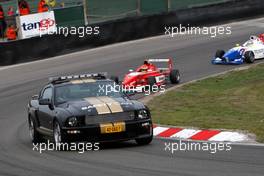 06.06.2010 Zandvoort, The Nederlands,  safety car leading before Timmy Hansen (SWE), Mücke-motorsport - Formula BMW Europe 2010, Rd 03 & 04, Zandvoort, Race 3