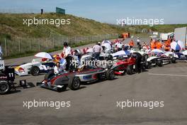 05.06.2010 Zandvoort, The Nederlands,  pre grid- Formula BMW Europe 2010, Rd 03 & 04, Zandvoort, Practice
