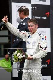 06.06.2010 Zandvoort, The Nederlands,  Robin Frijns (NED), Josef Kaufmann Racing - Formula BMW Europe 2010, Rd 03 & 04, Zandvoort, Sunday Podium