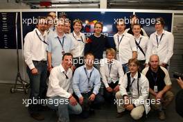 06.06.2010 Zandvoort, The Nederlands,  BMW invited students of the Formula Student Championship to have a look in the Red Bull F1 garage and to have a meet and greet with Sebastian Vettel - Formula BMW Europe 2010, Rd 03 & 04, Zandvoort, Sunday