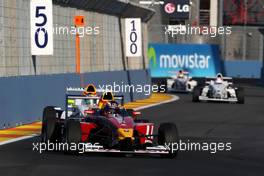 27.06.2010 Valencia, Spain,  Daniil Kvyat (RUS), Eurointernational - Formula BMW Europe 2010, Rd 05 & 06, Valencia, Sunday Race