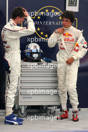 25.06.2010 Valencia, Spain,  Carlos Sainz Jr. (ESP), Eurointernational and Michael Lewis (USA), Eurointernational  - Formula BMW Europe 2010, Rd 05 & 06, Valencia, Friday Qualifying