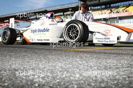 25.07.2010 Hockenheim, Germany,  Hannes Van Asseldonk (NED), Josef Kaufmann Racing - Formula BMW Europe 2010, Rd 09 & 10, Hockenheim, Sunday Pre-Race Grid