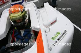 24.07.2010 Hockenheim, Germany,  Hannes Van Asseldonk (NED), Josef Kaufmann Racing - Formula BMW Europe 2010, Rd 09 & 10, Hockenheim, Saturday Pre-Race Grid