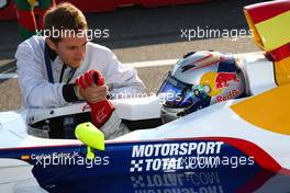 25.07.2010 Hockenheim, Germany,  Carlos Sainz (ESP), Eurointernational - Formula BMW Europe 2010, Rd 09 & 10, Hockenheim, Sunday Pre-Race Grid