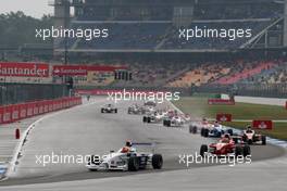 24.07.2010 Hockenheim, Germany,  Robin Frijns (NED), Josef Kaufmann Racing - Formula BMW Europe 2010, Rd 09 & 10, Hockenheim, Saturday Race