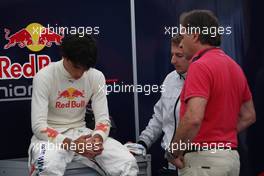 23.07.2010 Hockenheim, Germany,  Carlos Sainz (ESP), Eurointernational with his father - Formula BMW Europe 2010, Rd 09 & 10, Hockenheim, Friday