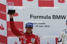 25.07.2010 Hockenheim, Germany,  Jack Harvey (GBR), Fortec Motorsports - Formula BMW Europe 2010, Rd 09 & 10, Hockenheim, Sunday Podium