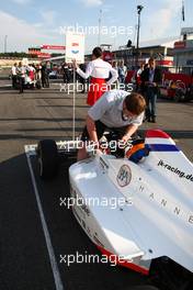 25.07.2010 Hockenheim, Germany,  Hannes Van Asseldonk (NED), Josef Kaufmann Racing - Formula BMW Europe 2010, Rd 09 & 10, Hockenheim, Sunday Pre-Race Grid