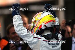 25.07.2010 Hockenheim, Germany,  Robin Frijns (NL), Josef Kaufmann Racing  - Formula BMW Europe 2010, Rd 09 & 10, Hockenheim, Sunday Podium