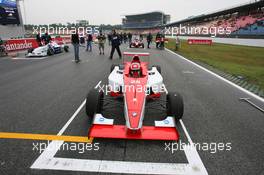 24.07.2010 Hockenheim, Germany,  George Katsinis (GRC), Fortec Motorsports - Formula BMW Europe 2010, Rd 09 & 10, Hockenheim, Saturday Pre-Race Grid