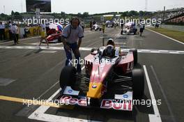 31.07.2010 Budapest, Hungary,  Daniil Kvyat (RUS), Eurointernational - Formula BMW Europe 2010, Rd 11 & 12, Hungary, Saturday Pre-Race Grid