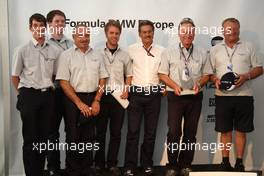 12.09.2010 Monza, Italy,  Dr Mario Theissen   - Formula BMW Europe 2010, Rd 15 & 16, Monza, Sunday Podium
