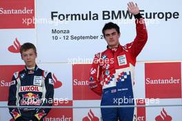 12.09.2010 Monza, Italy,  Jack Harvey (GB), Fortec Motorsports  - Formula BMW Europe 2010, Rd 15 & 16, Monza, Sunday Podium