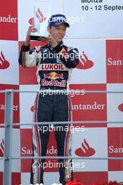 12.09.2010 Monza, Italy,  Daniil Kvyat (RUS), Eurointernational  - Formula BMW Europe 2010, Rd 15 & 16, Monza, Sunday Podium